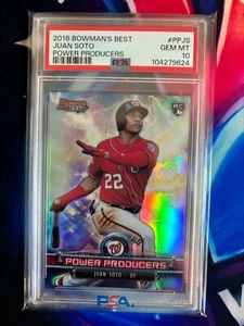 2018 Bowman's Best Juan Soto (RC) Power Producers #PP-JS PSA 10 - Picture 1 of 2