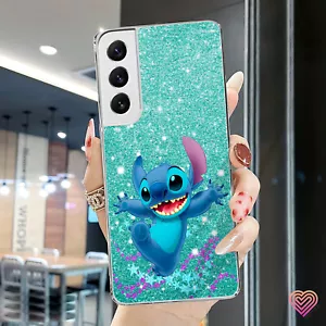 Stitch Phone Case Cover Gel for Apple iPhone Samsung Galaxy Models 017-2 - Picture 1 of 8