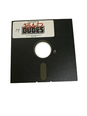Bad Dudes (Commodore 64/128, 1988) - Image 1 of 2