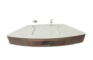 Sistema de música Bose Wave blanco 3 discos multi-CD cambiador de CD accesorio SIN PROBAR LEER - Imagen 1 de 6
