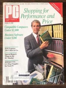 PC Magazine - October 15, 1985, Vol. 4, No. 21 - Picture 1 of 4