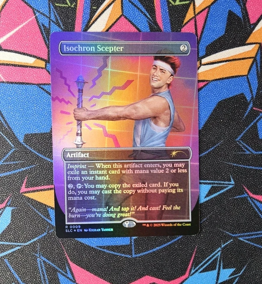 Isochron Scepter NM Foil MTG Secret Lair Countdown Kit Unplayed Magic Gathering  - Image 1 of 1