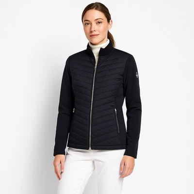 KJUS womens retention jacket 2.0 coat black 42 XL outdoor waterproof golf - Image 1 of 4