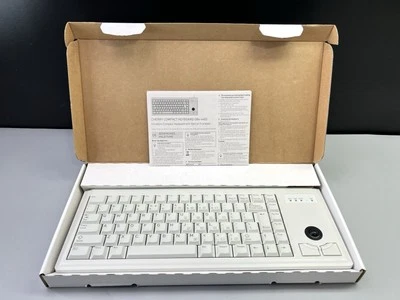 G84-4400 USB TRACKBALL KEYBOARD GRY, COMPUTER CONNECTOR USB, CONNECTI FOR CHERRY - Image 1 of 4