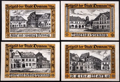 DOMNAU / DOMNOVO KALININGRAD 1921 Complete German Notgeld East Prussia Russia - Image 1 of 2