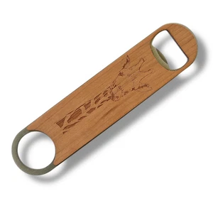 Flaschenöffner aus Holz - Giraffe - Bild 1 von 3