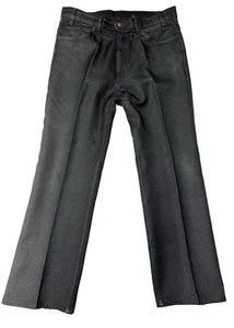 VTG Levi's Sta Prest 517 Dacron Trousers Pants 70s 80s Boot Cut Flared 34x28 - Picture 1 of 8