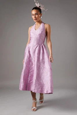 Coast Lilac Midi Dress Womens Occasion Dresses - Image 1 of 4