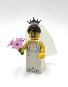 Lego Braut CMF Serie 7 8831 Minifigur Hochzeit - Bild 1 von 4