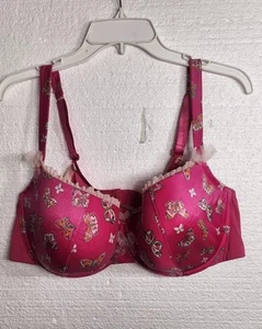 Lane Bryant Cacique Pink Butterfly BH Gr. 44DD - Bild 1 von 8