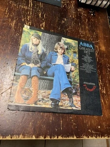 Vintage ABBA- Greatest Hits- Vinyl LP Record Album Italy Press - Picture 1 of 24