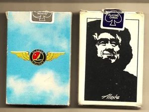 Alaska Airlines playing cards (2 complete decks) - Picture 1 of 1