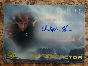 2018 Upper Deck Aliens Movie Actor Reactor Christopher Henn #AR-JJ Auto - Picture 1 of 2