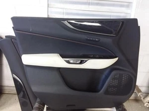 2022 LEXUS NX350 Driver Left Side Front Door Trim Panel Black White OEM Parts - Picture 1 of 8