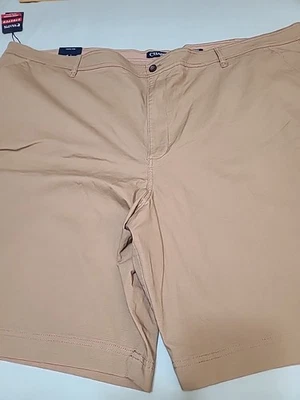 NWT Men's CHAPS Tannish Brown Cargo Pocket Shorts,  BIG & TALL,  SIZE 54B - Image 1 of 4