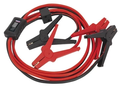 Sealey Booster Cables with Electronics Protection 16mm? x 3m 400A - Image 1 of 4