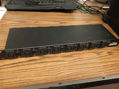 Whirlwind ISO8 8 Channel Rack mount Line Level Audio isolation Balancer Black - Image 1 of 4