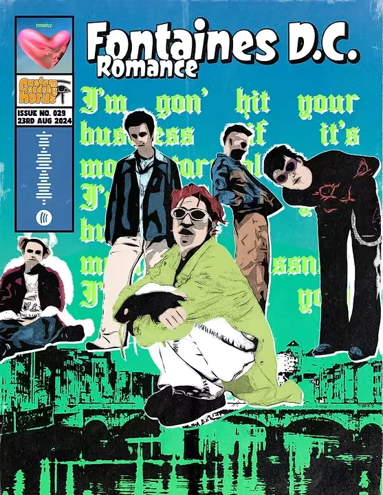 Fontaines D. C. - Romance - A4 Mini Print/Poster - Image 1 of 1