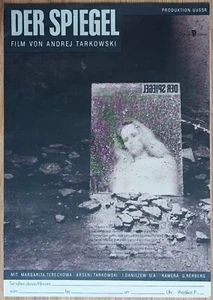 The Mirror ORIGINAL East German '79 POSTER Zerkalo Andrei Tarkovsky unique art! - Imagen 1 de 1