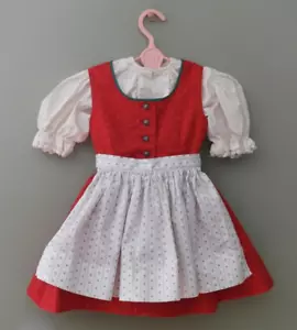 Austrian Child Dirndl Dress, 3-Piece, Salzburg 1985 Trachten - Picture 1 of 20