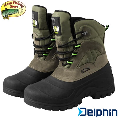 Delphin Gator Thermo Winter Stiefel - Angel Thermo Outdoor Schuhe Angelschuhe