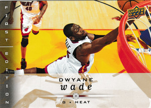 2008-09 UPPER DECK FIRST EDITION CHINA  #43 Dwayne Wade GOLD PARALLEL