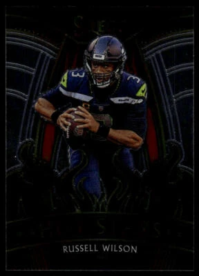 2020 Panini Select #HS18 Russell Wilson Hot Stars - Image 1 of 2