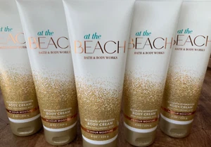 5 (CINCO) AT THE BEACH 8 oz Ultimate Hydration Karité CREMA Baño y Cuerpo Funciona - Imagen 1 de 2