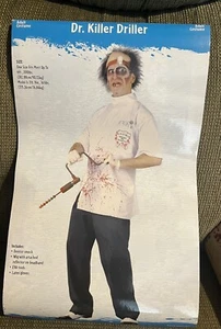 Dr Killer Driller Adult Regular Size Dentist Costume - Picture 1 of 3
