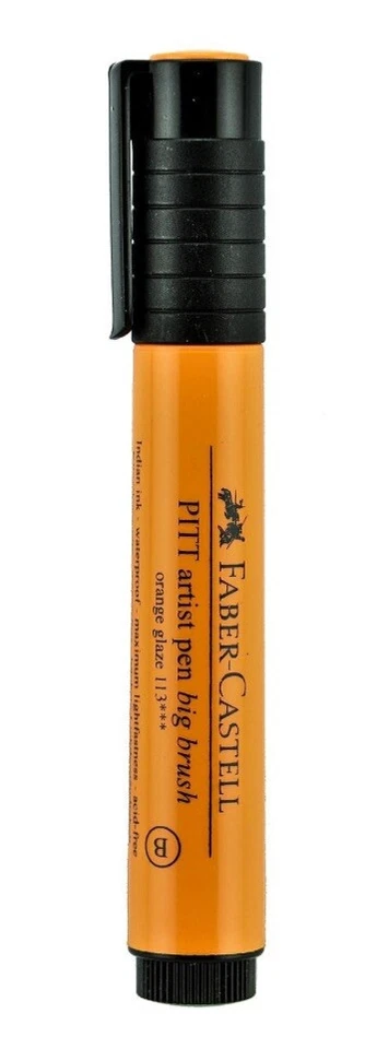 Fabre Castell Stampers Big Brush Pen  Orange Glaze 113 - Image 1 of 1