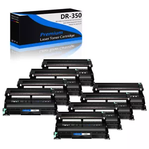 8PK DR350 Black Drum Unit For Brother HL-2040 2040R 2040N Intellifax 2820 2920 - Picture 1 of 12