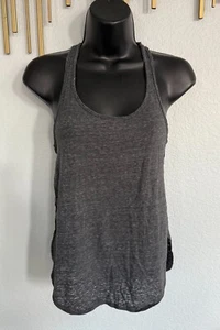 Abercrombie & Fitch NY Top SZ SMALL Tank Top MADE IN JAPAN Grey - Picture 1 of 5