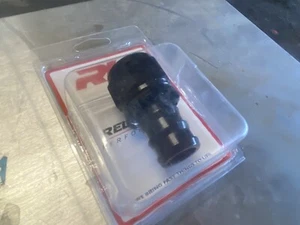 Redhorse 2000-16-2 16AN 16 AN Straight Push Loc Hose End Black - Imagen 1 de 2