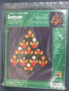 Janlynn Angel Tree Banner Fieltro Kit Artesanal 28-50 Navidad 14x16 Sellado de Fábrica - Imagen 1 de 3