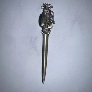 Vintage Golf Bag Letter Opener - Picture 1 of 4
