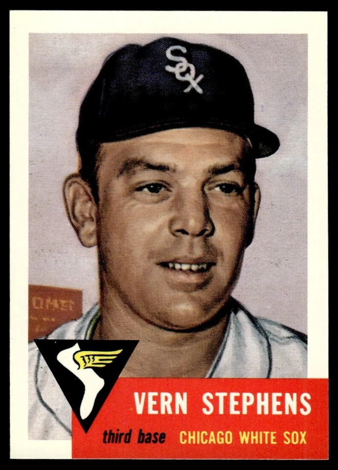 1991 Topps Archives 1953 Vern Stephens Chicago White Sox #270 - Image 1 of 2