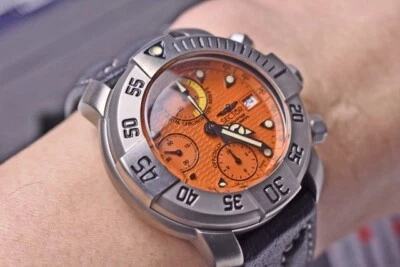 SECTOR Diving Team 1000 Edición Limitada Umberto Pellizzari Cronógrafo Completo Foto 1 de 4