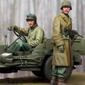 Jeep Willis Soldier 1/72 Segunda Guerra Mundial Ejército de Estados Unidos Nº58 sin coche - Imagen 1 de 2