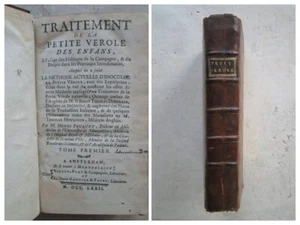 DIMSDALE : TRAITEMENT DE LA PETITE VEROLE DES ENFANS (variole), 1772. - Imagen 1 de 20