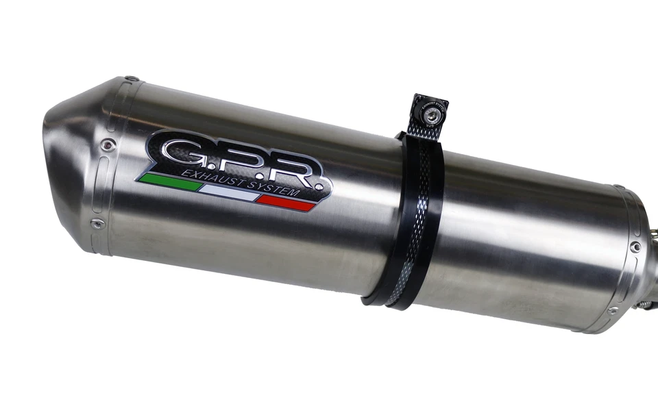 GPR Exhaust BMW F650GS 2000 2001 2002 2003 Slip-On SatInox, DB Killer - Image 1 of 1