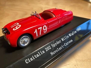 Starline 1:43 1947 Cisitalia 202 Spyder Mille Miglia n. 179 Nuvolari - Foto 1 di 8