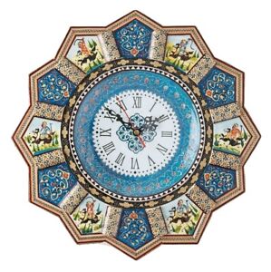 LPUK Luxury Khatam Wall clock, Sunclock Collection Series 2 Persian Handcrafted