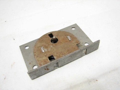 Vintage Corbin Mortise Furniture Lock Chest Desk Drawer Cabinet Cover
