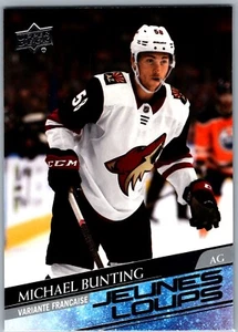 20-21 UPPER DECK YOUNG GUNS JEUNES LOUPS MICHAEL BUNTING RC #727 ARIZONA COYOTES - Foto 1 di 2