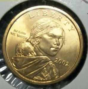 2002 D Sacagawea Dollar (sku89) - Bild 1 von 2