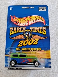 Hot Wheels Early Times 2002 Mid-Winter Rod Run Midnight Otto Blue - Picture 1 of 2