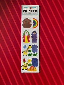 ONLY 1 NOAH'S ARC STICKERS 1 PKG 4 SHEETS BY FRANCES MYERS - FREE SHIPPPING - Picture 1 of 1