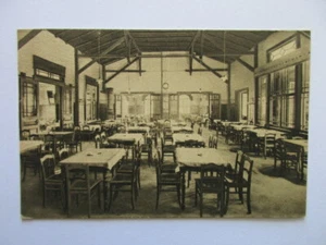 Postal antigua rara castillos forestales Ernsee Gera vista interior alrededor de 1940 - Imagen 1 de 2