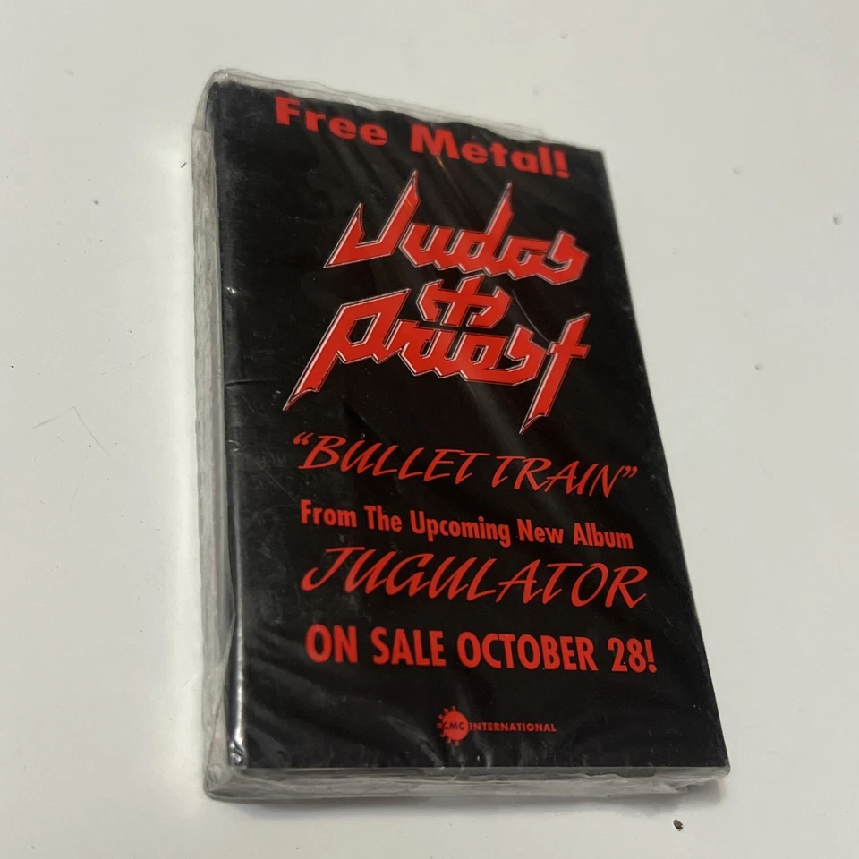 Judas Priest Cassette Single Bullet Train Promo 1997