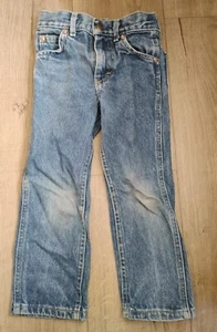 Vintage Lee Denim Jeans Kids 5 Regular 34783 - Picture 1 of 8